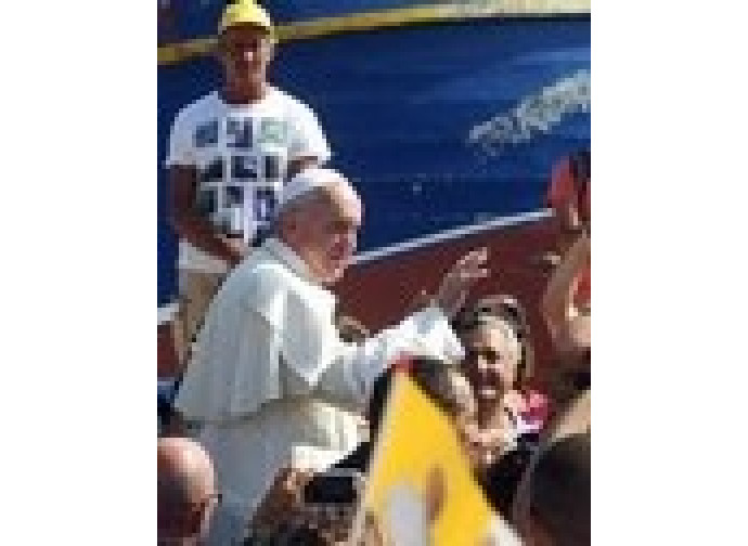 Il Papa a Lampedusa